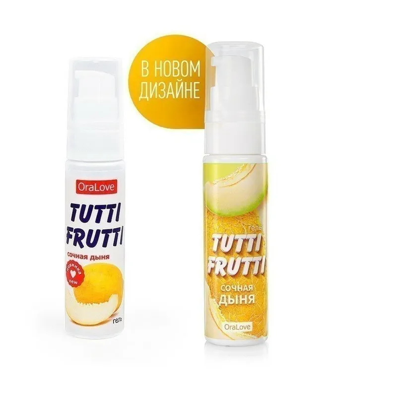 Гель TUTTI-FRUTTI СОЧНАЯ ДЫНЯ серии OraLove 30 г
