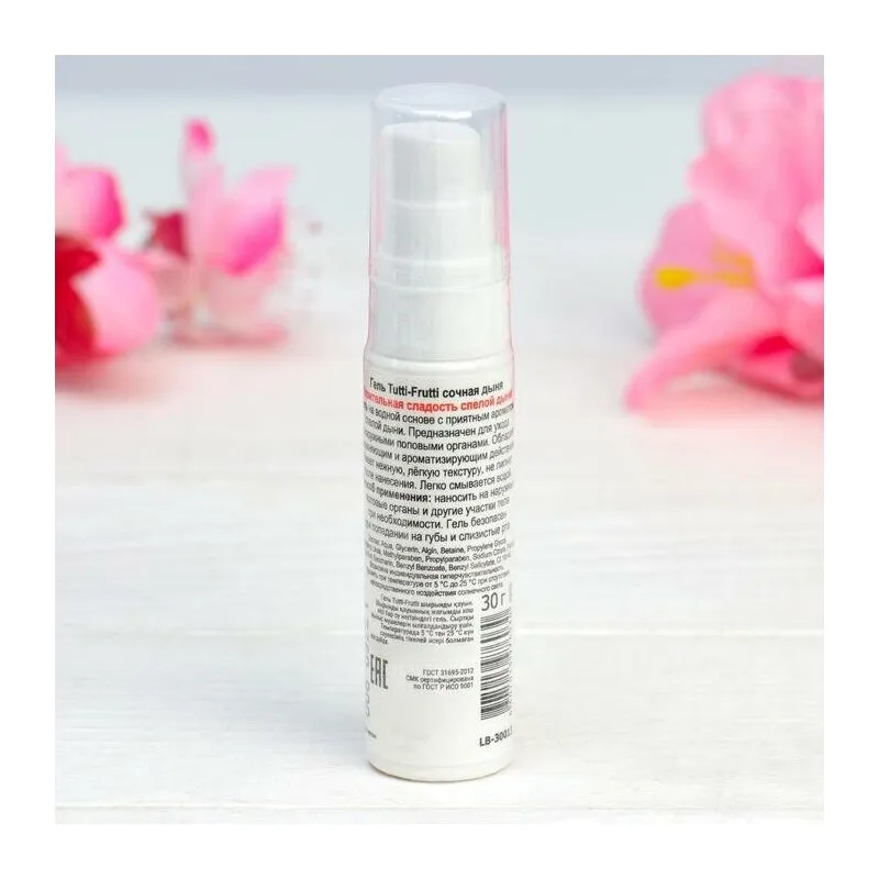 Гель TUTTI-FRUTTI СОЧНАЯ ДЫНЯ серии OraLove 30 г