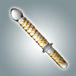 Нереалистичный фаллоимитатор. Стекло №55