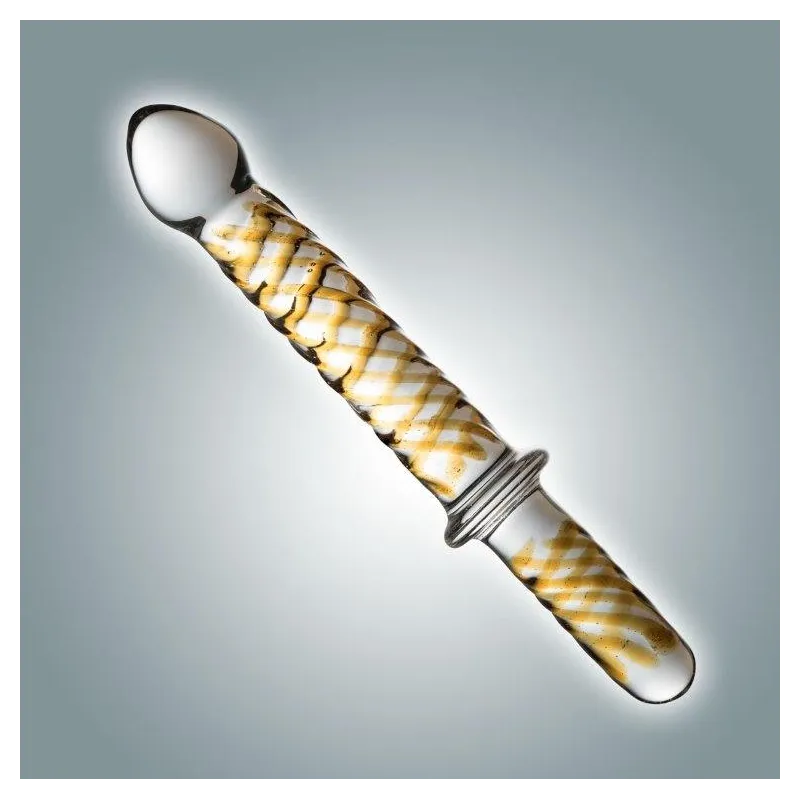 Нереалистичный фаллоимитатор. Стекло №55