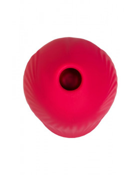 Вакуум-волновой стимулятор клитора Qli by Flovetta Birdie, силикон, красный, 6,3 см