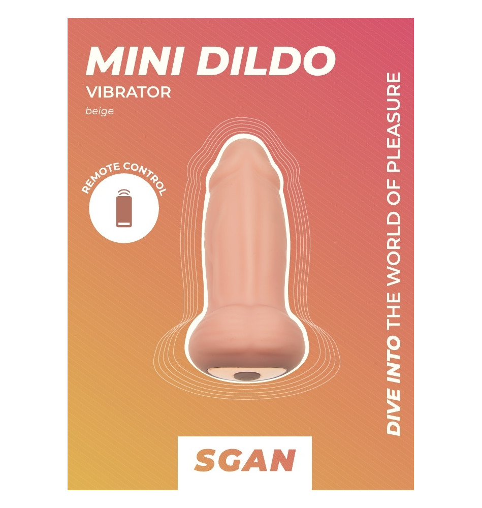 Вибраторы "Mini Dildo” телесный