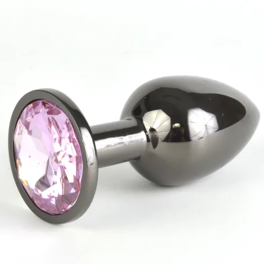 Плуг анальный со стразом,d 2.8 мм