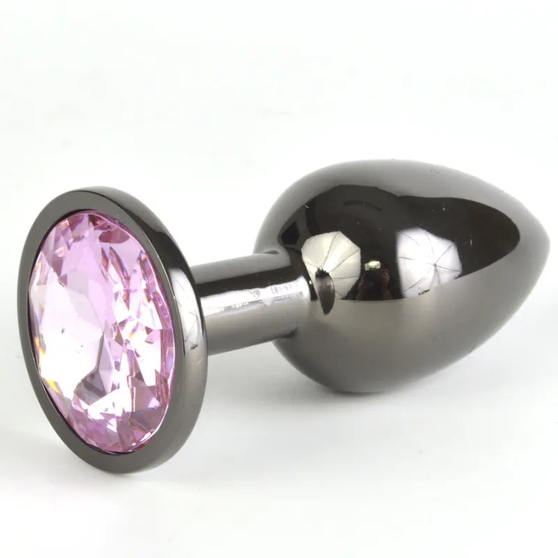 Плуг анальный со стразом,d 2.8 мм