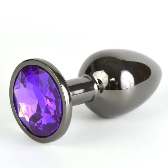 Плуг анальный со стразом,d 2.8 мм