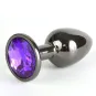 Плуг анальный со стразом,d 2.8 мм