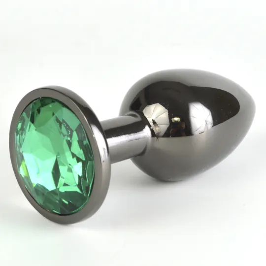 Плуг анальный со стразом,d 2.8 мм