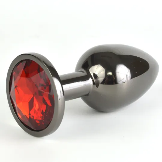 Плуг анальный со стразом,d 2.8 мм