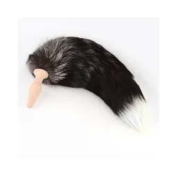 Анальная пробка с хвостом №2