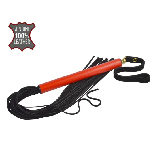 Плеть из велюровой натуральной кожи 4212-1в