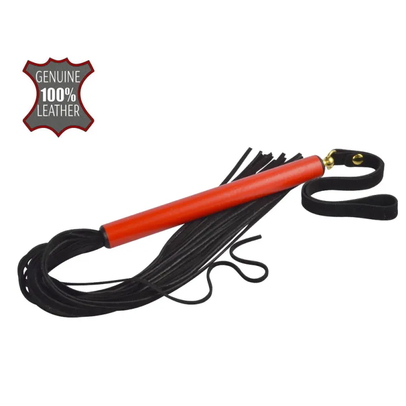 Плеть из велюровой натуральной кожи 4212-1в