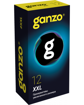 Презервативы GANZO XXL, латекс, 12 шт