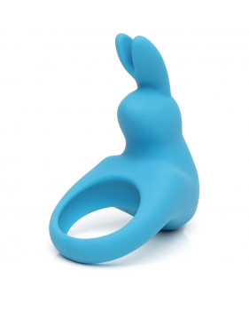 Виброкольцо Happy Rabbit синее