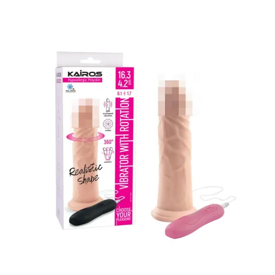 Вибромассажёр с ротацией, Kairos L-16.3, d- 4.2