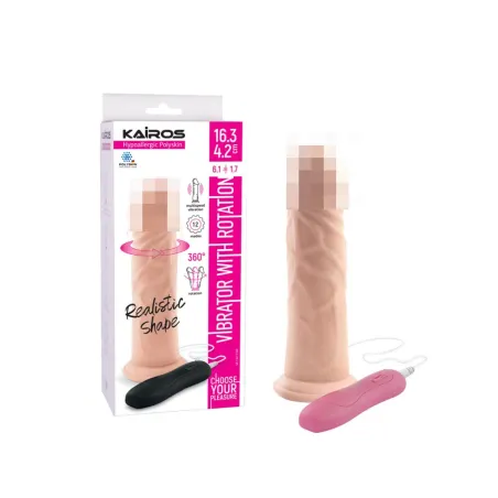 Вибромассажёр с ротацией, Kairos L-16.3, d- 4.2