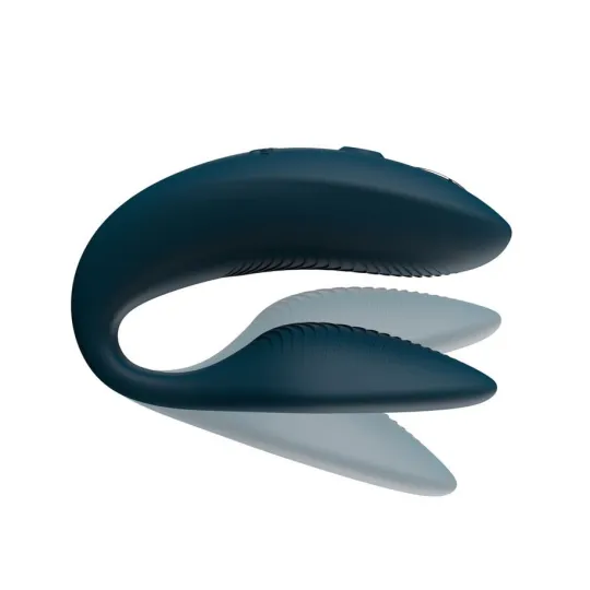 Вибратор для пар We-Vibe Sync 2 зеленый, в комплекте батарейка для пульта