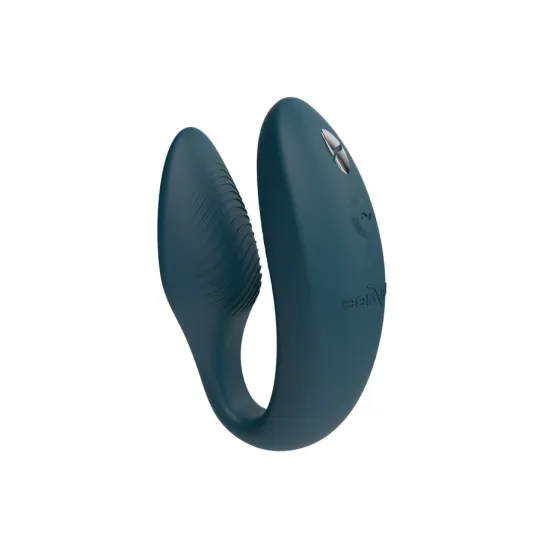 Вибратор для пар We-Vibe Sync 2 зеленый, в комплекте батарейка для пульта