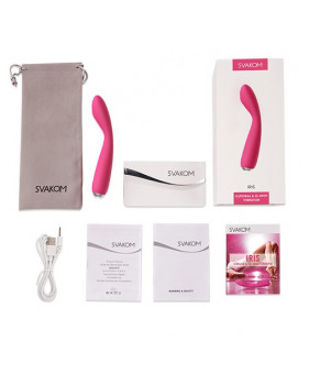 Идеальный вибромассажер для зоны G Айрис SVAKOM Iris Clitoral & G-spot Vibrator