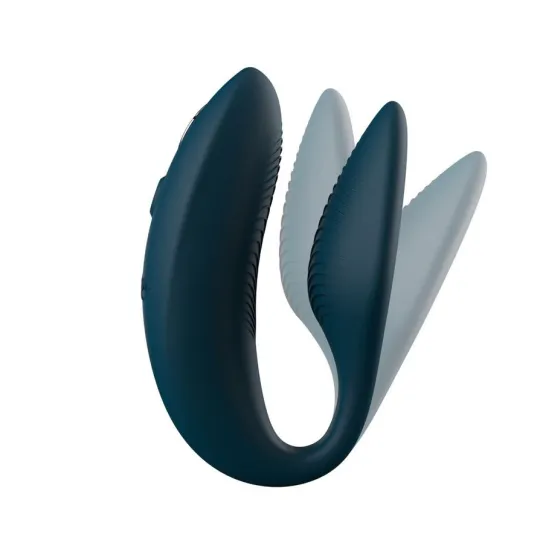 Вибратор для пар We-Vibe Sync 2 зеленый, в комплекте батарейка для пульта