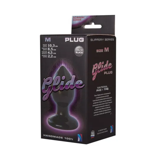 Анальный плаг Glide M