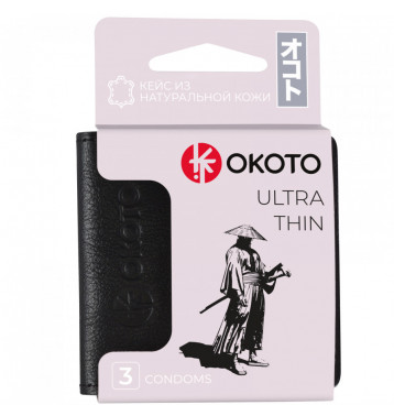 Презервативы в кейсе (OKOTO Ultra thin №3)
