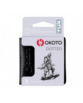 Презервативы в кейсе (OKOTO Dotted №3)