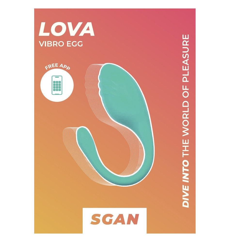 Виброяйцо “Lova” SGAN, тиффани