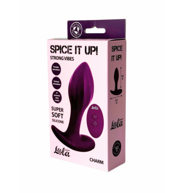 Перезаряжаемая анальная пробка Spice it Up Charm 8021-02lola