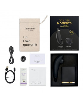 Набор Golden Moments: Womanizer Premium 2 + We-Vibe Chorus