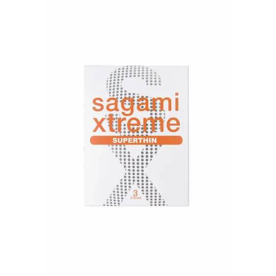 Презервативы SAGAMI Xtreme 0.04мм ультратонкие 3шт.