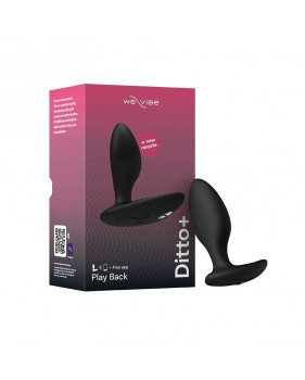 Анальная вибровтулка We-Vibe Ditto+ черный