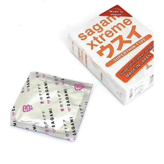Презервативы SAGAMI Xtreme 0.04мм ультратонкие 3шт.