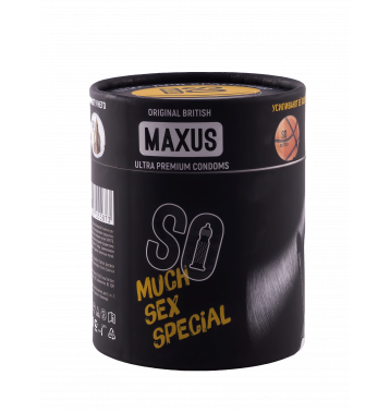 MAXUS SO MUCH SEX Special, 100шт. Презервативы, точечно-ребристые