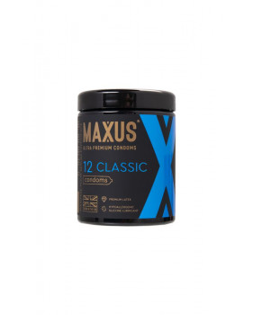 MAXUS Classic, 12шт Презервативы гладкие, классические X-Edition