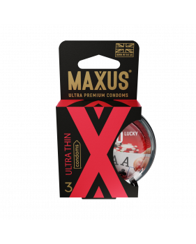 MAXUS AIR Ultra thin, 3шт. Презервативы, ультра тонкие X-Edition