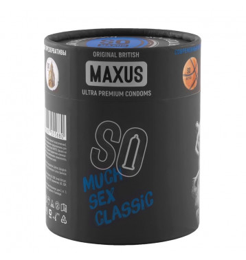 Презервативы MAXUS SO MUCH SEX Classic, классические, 100 шт.