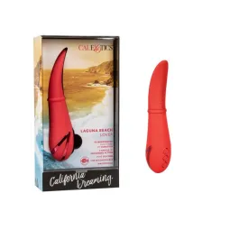 Виброммасажер Laguna Beach Lover с фунцией «мерцающий язычок»