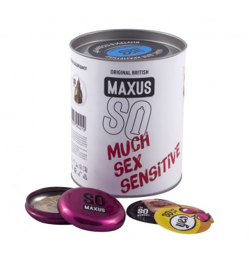 MAXUS SO MUCH SEX Ultra thin, 100шт. Презервативы, ультра тонкие