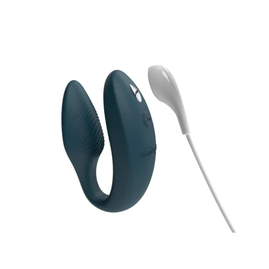 Вибратор для пар We-Vibe Sync 2 розовый, в комплекте батарейка для пульта