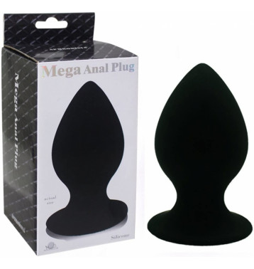 Виброплаг с выносным пультом Mega Anal Plug 7 Mode Vibe, Чёрный