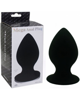 Виброплаг с выносным пультом Mega Anal Plug 7 Mode Vibe, Чёрный