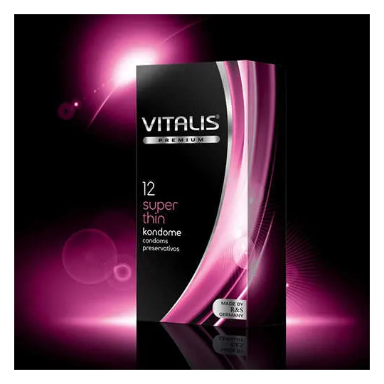Презервативы VITALIS Premium №12 Super Thin, ультратонкие