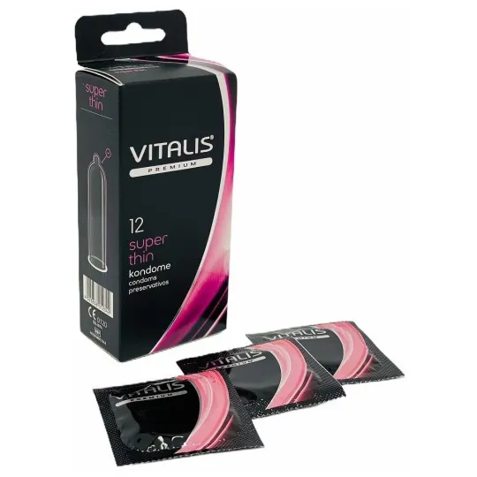 Презервативы VITALIS Premium №12 Super Thin, ультратонкие