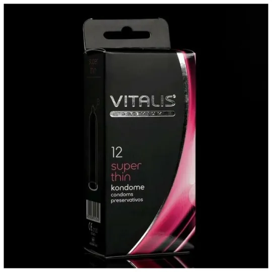 Презервативы VITALIS Premium №12 Super Thin, ультратонкие