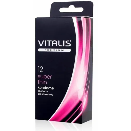 Презервативы VITALIS Premium №12 Super Thin, ультратонкие