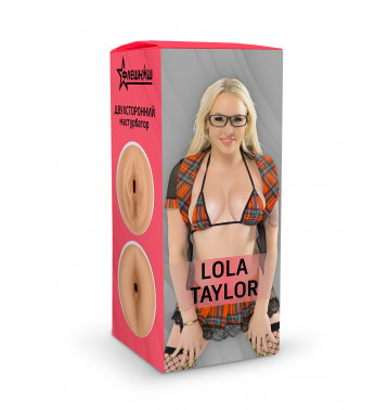 Двухсторонний мастурбатор ФлешНаш Lola Taylor 2.0, 22х8 см