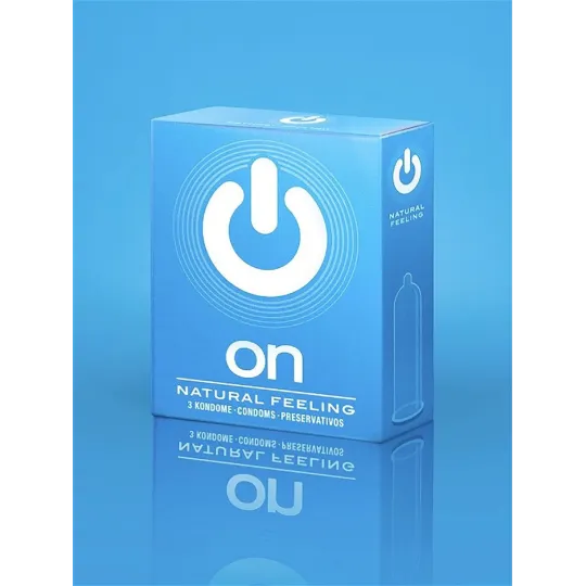 Презервативы On natural feeling - классический 3 шт. ультрамягкий