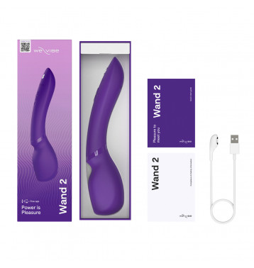 Вибратор-вонд We-Vibe Wand 2 фиолетовый