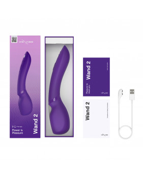 Вибратор-вонд We-Vibe Wand 2 фиолетовый