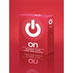 Презервативы On super thin - ультратонкие, ультракомфортные 3 шт